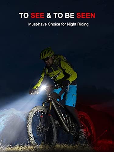 Super Bright Rechargeable Bike Light Set