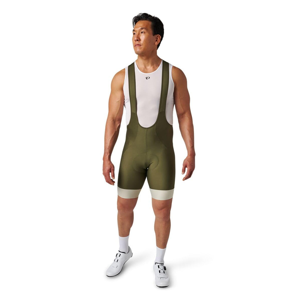 Men’s Reflective Cycling Bib Shorts With Breathable Fit