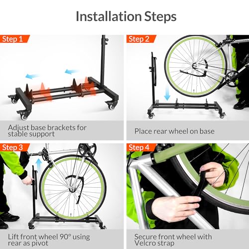 Vertical Bike Storage Rack Stand for Home Garage