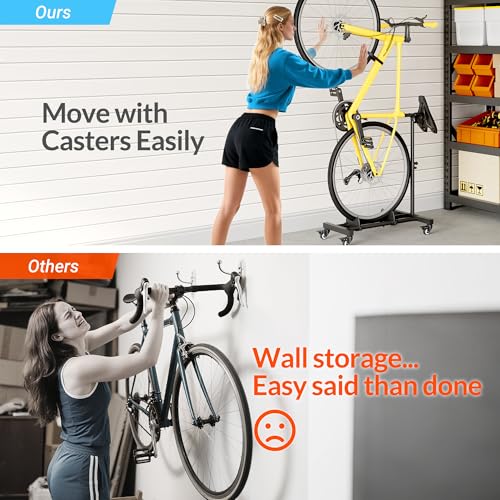 Vertical Bike Storage Rack Stand for Home Garage