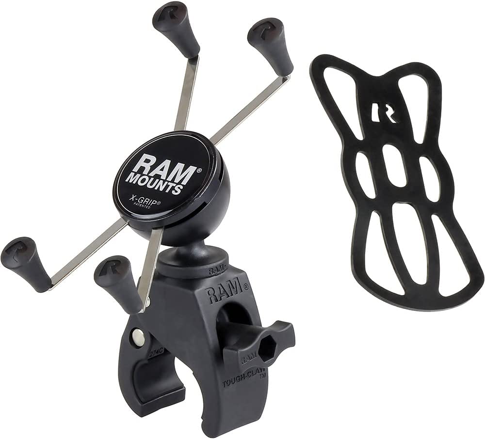 Universal Handlebar Phone Mount With Clamp Base