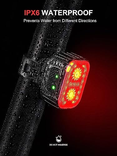 Super Bright Rechargeable Bike Light Set