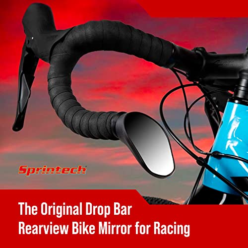 Adjustable Convex Bike Mirror For Drop Bars