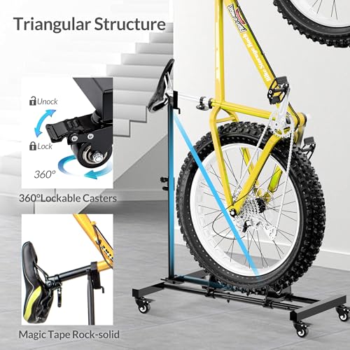 Vertical Bike Storage Rack Stand for Home Garage