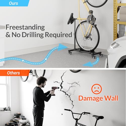 Vertical Bike Storage Rack Stand for Home Garage