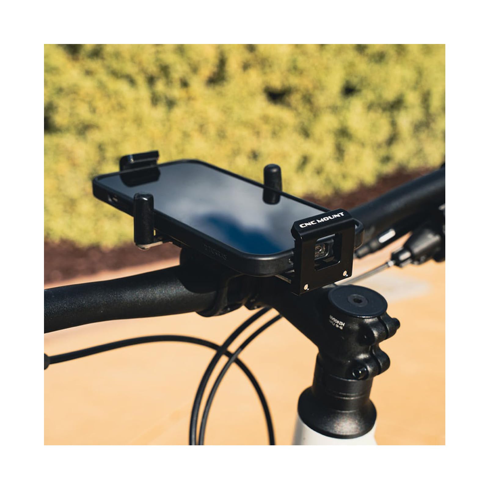 CNC Aluminum Bike Phone Mount Holder