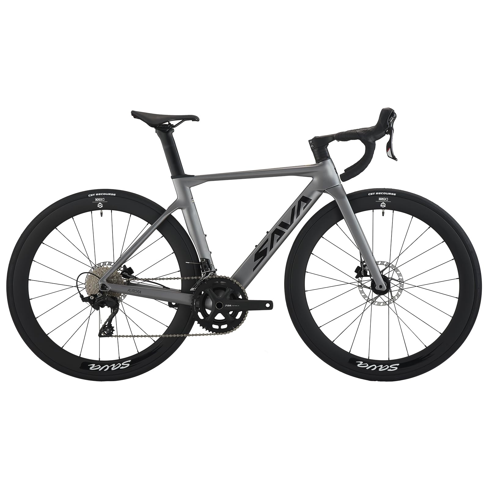 Carbon Road Bike With 24-Speed Shimano Drivetrain