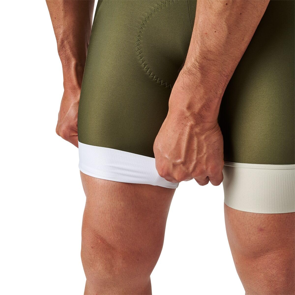 Men’s Reflective Cycling Bib Shorts With Breathable Fit