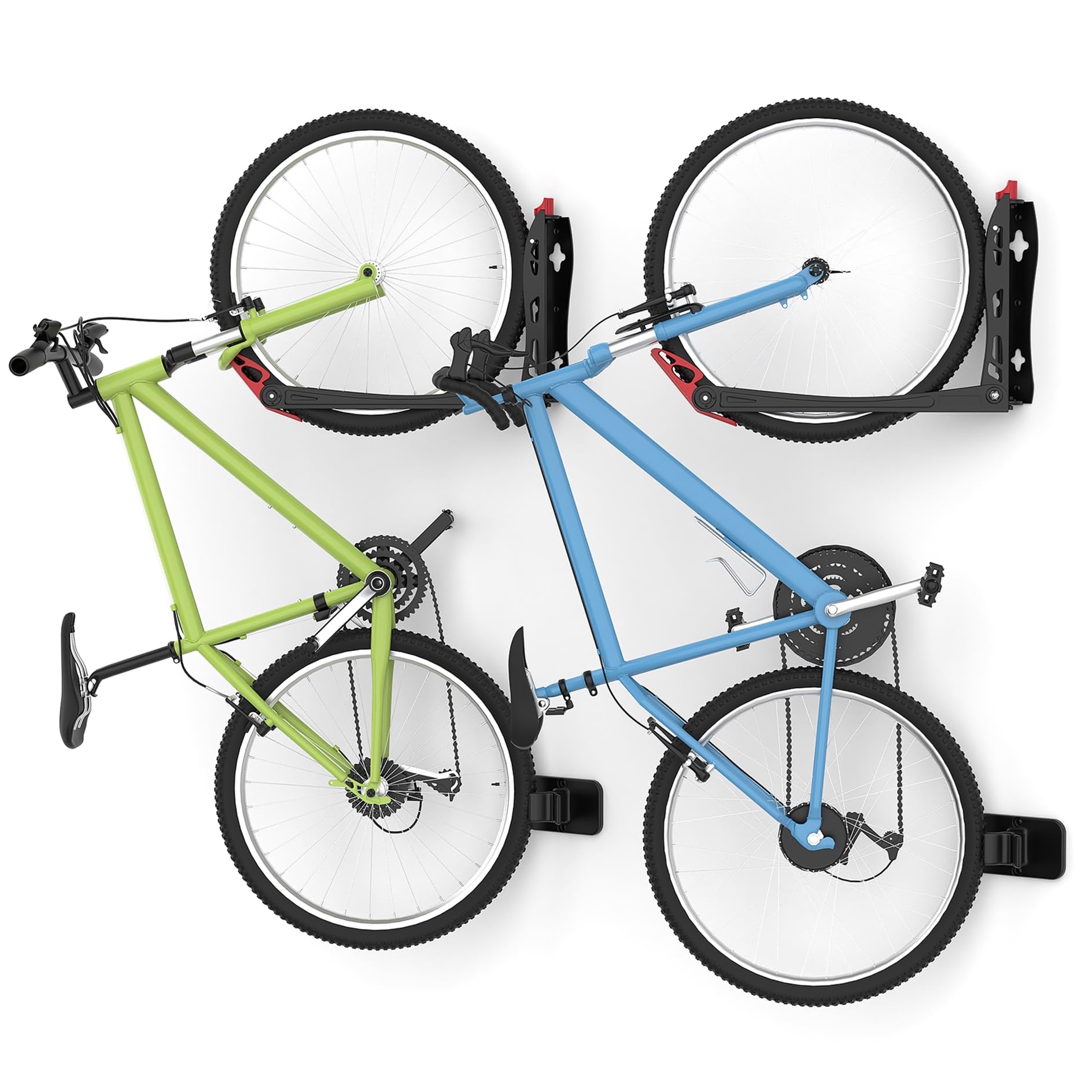 Swivel Wall-Mounted Vertical Bike Storage Rack