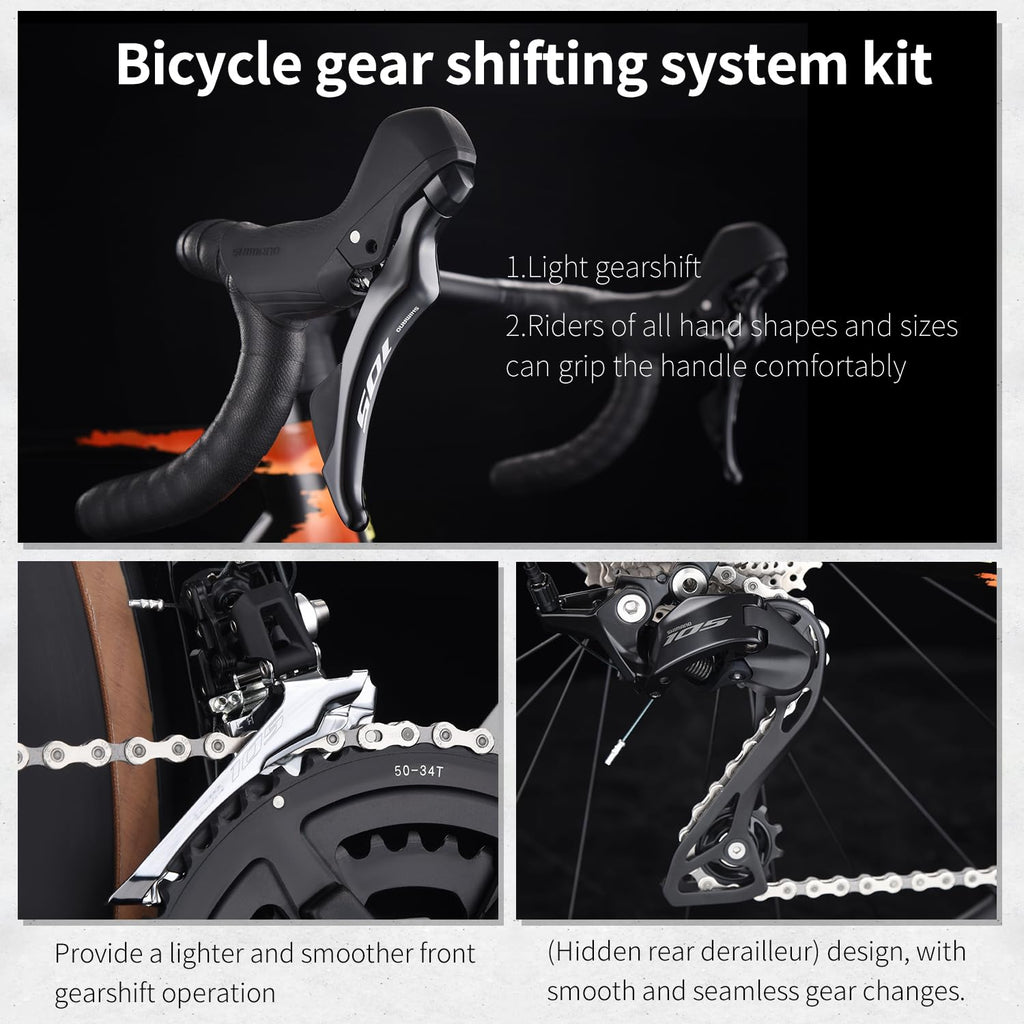 Full Carbon Road Bike With Hydraulic Disc Brakes