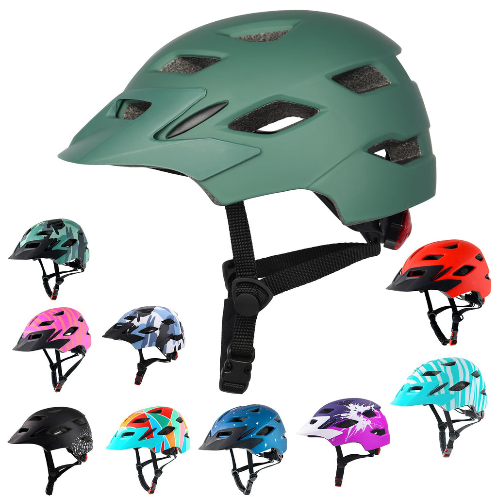 Kids Multi-Sport Helmet With LED Safety Light