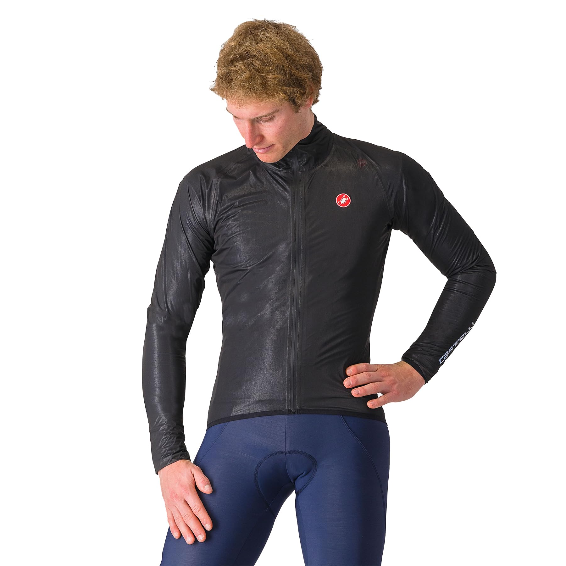 Men’s Waterproof Reflective Cycling Shell Jacket