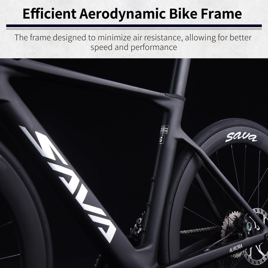 Carbon Road Bike With 24-Speed Shimano Drivetrain