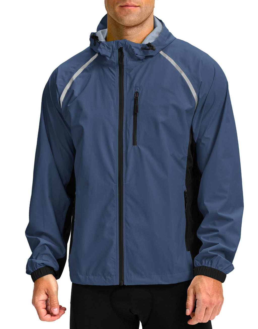 Men’s Packable Waterproof Cycling Rain Jacket