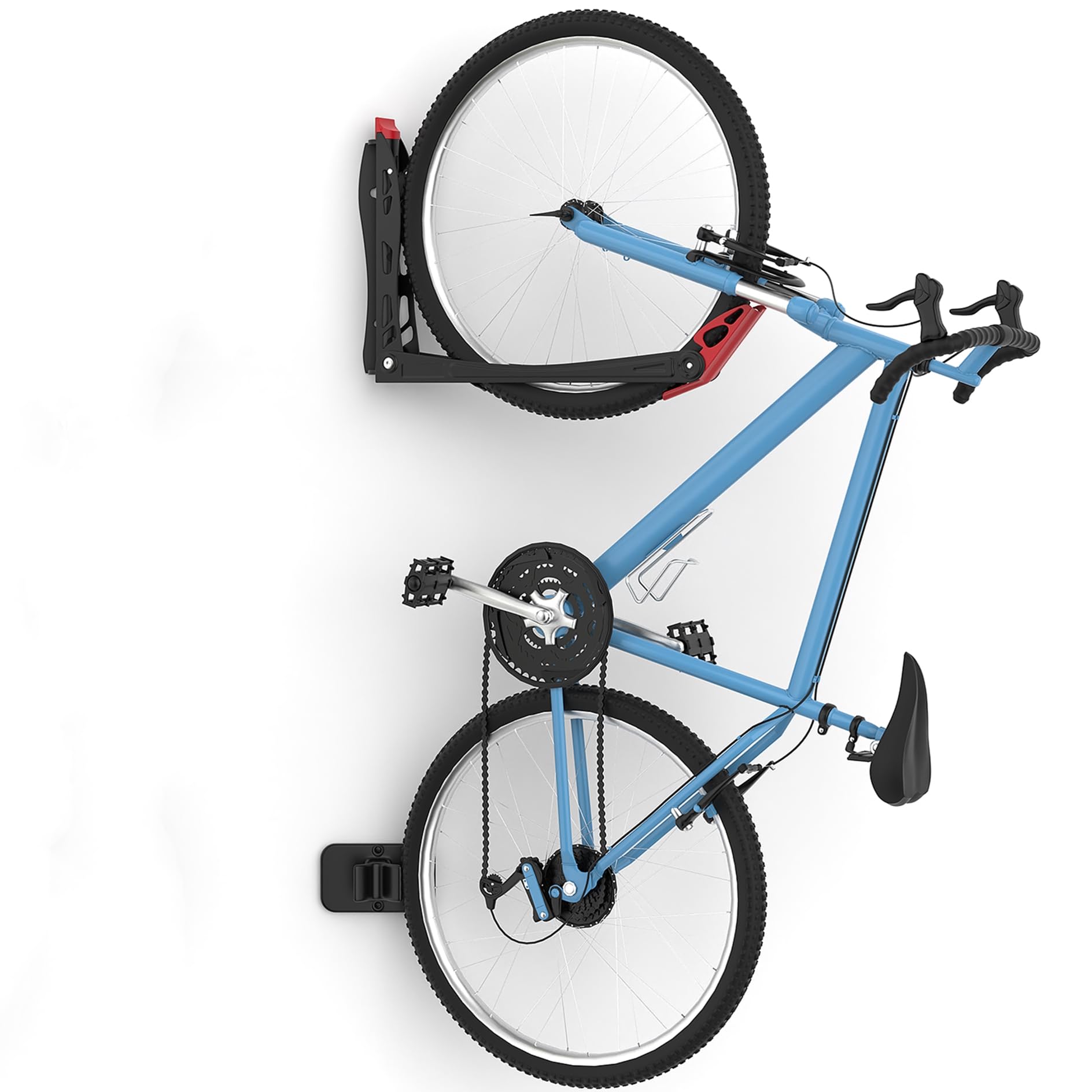 Swivel Wall-Mounted Vertical Bike Storage Rack