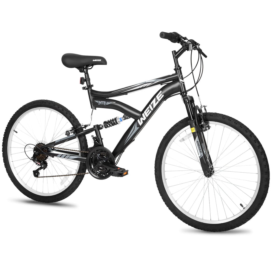 Dual Suspension Mountain Bike With Multi-Speed Gears