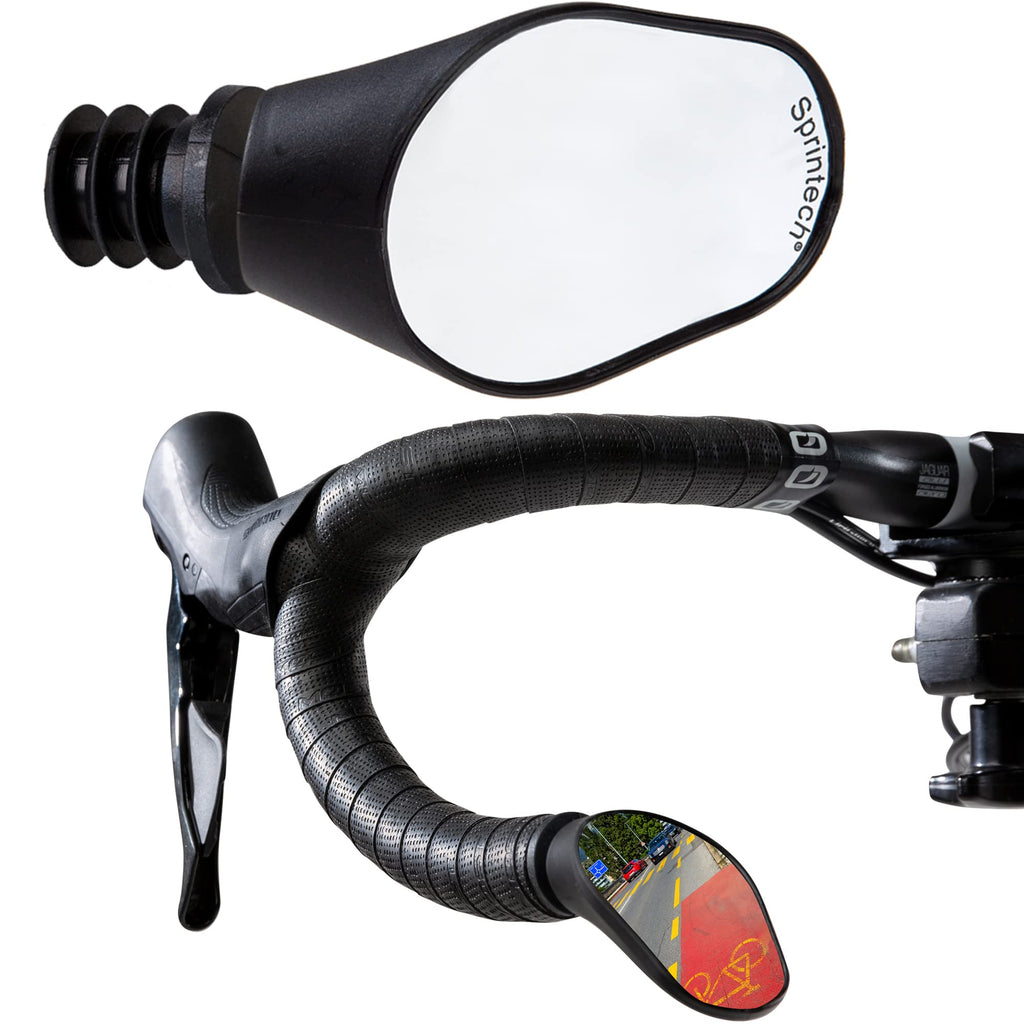 Adjustable Convex Bike Mirror For Drop Bars