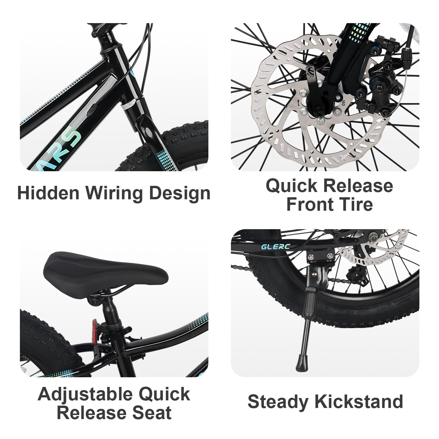 Kids Aluminum Mountain Bike With Dual Disc Brakes