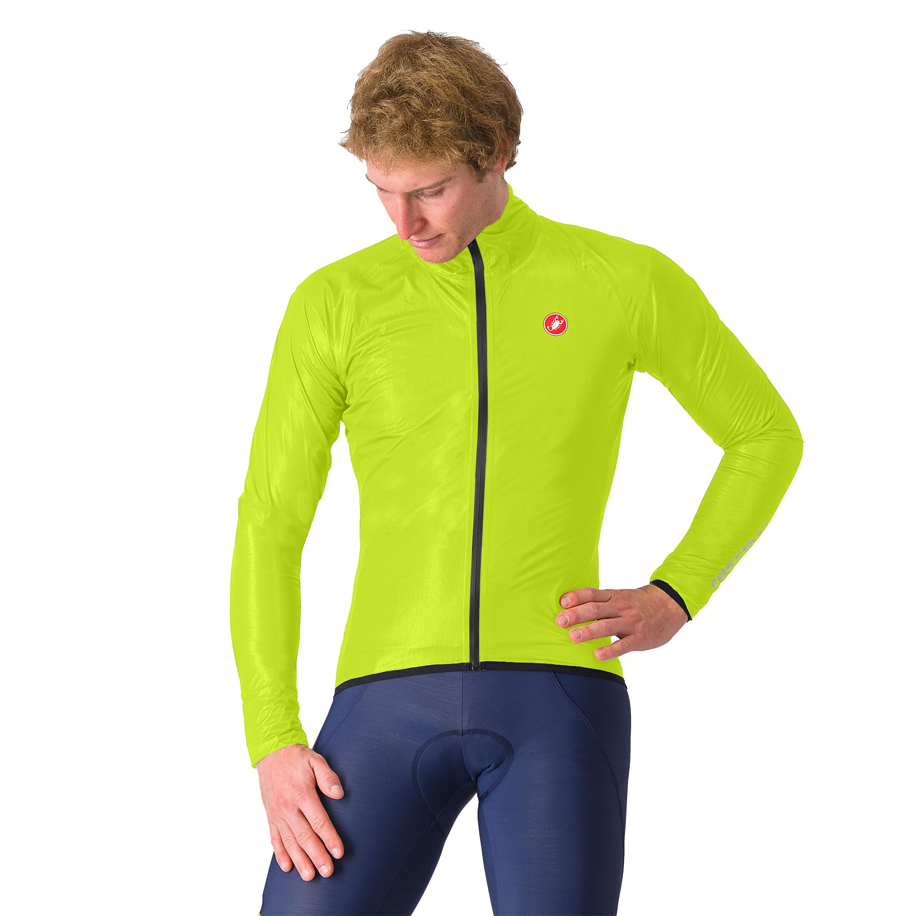 Men’s Waterproof Reflective Cycling Shell Jacket