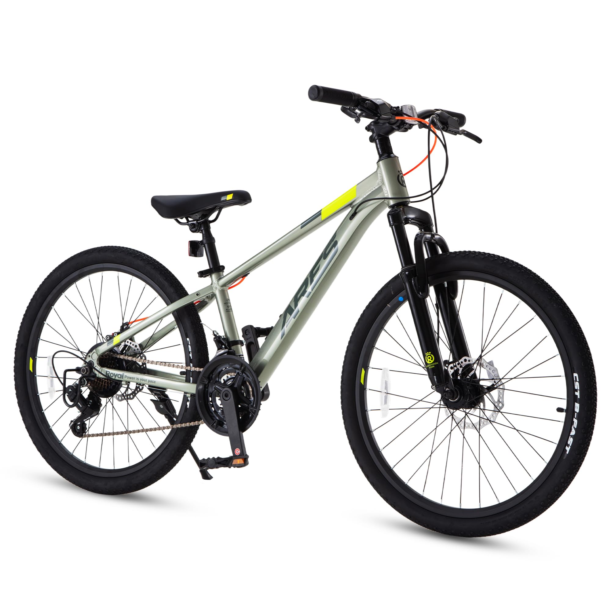 Kids Aluminum Mountain Bike With Front Suspension