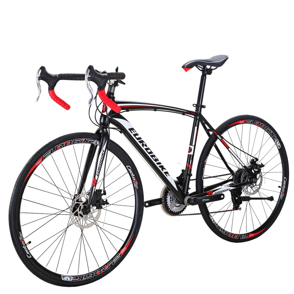 700C Road Bike With 21-Speed Dual Disc Brakes
