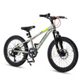 Kids Aluminum Mountain Bike With Front Suspension