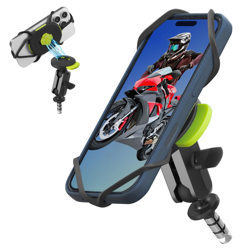 Magnetic Rotating Motorcycle Phone Mount