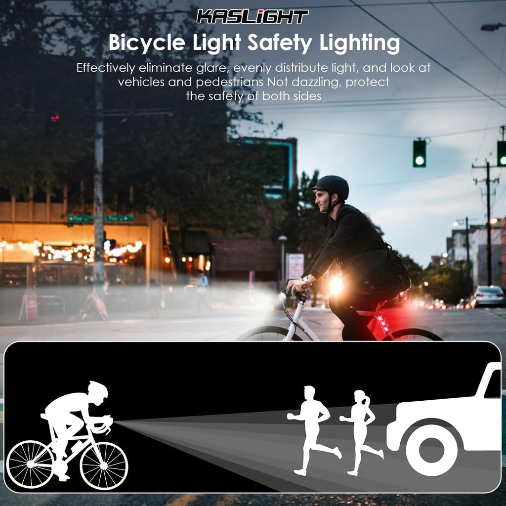 Rechargeable High-Output Bike Light Set
