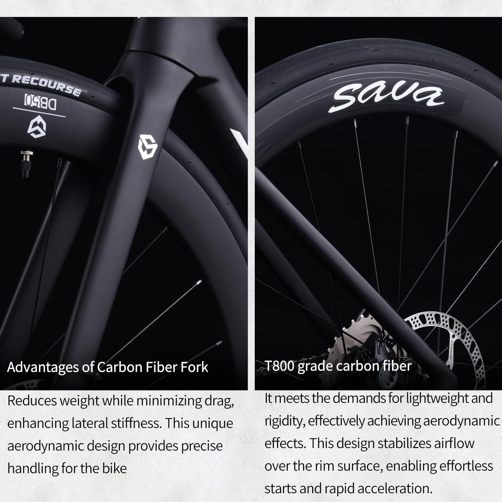 Carbon Road Bike With 24-Speed Shimano Drivetrain