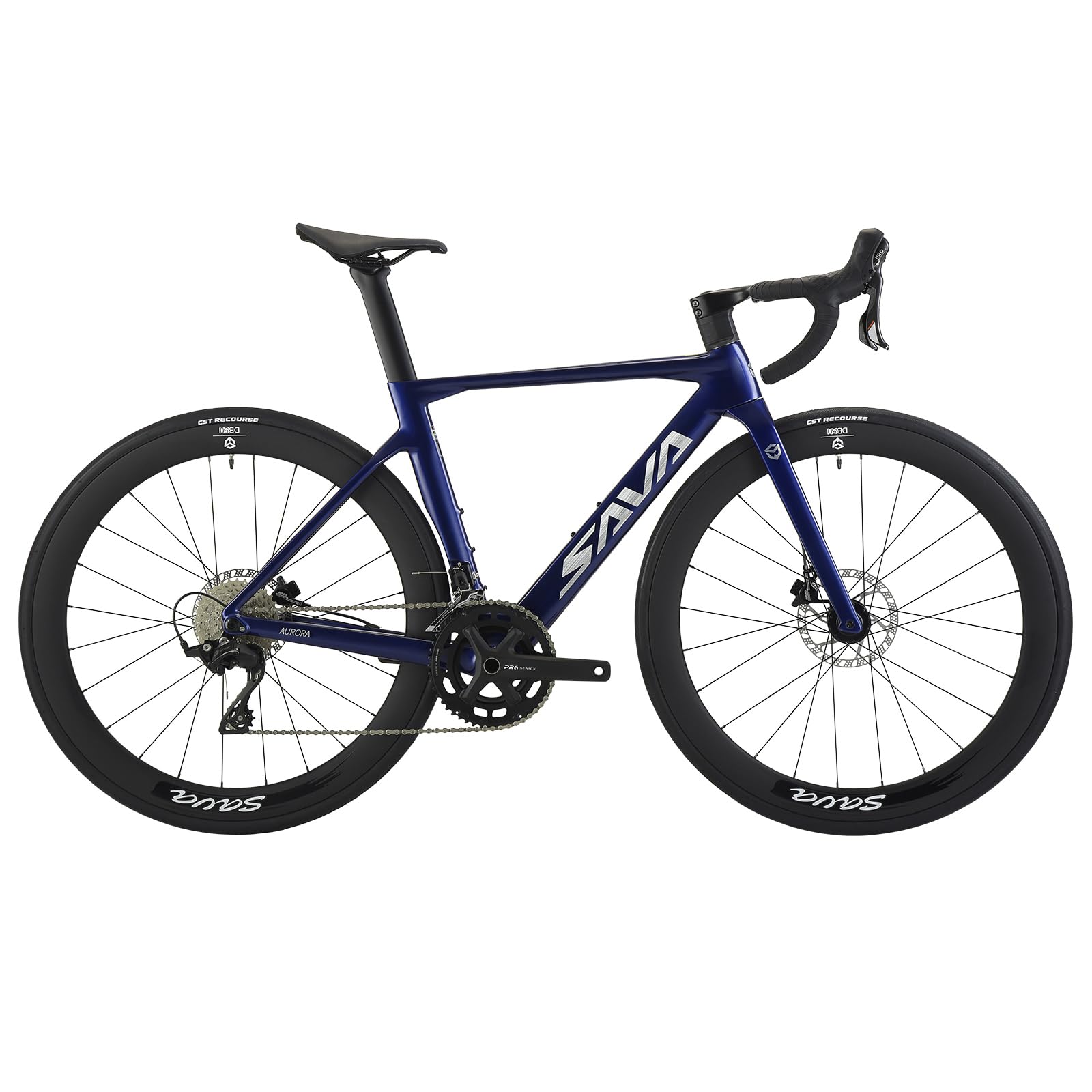 Carbon Road Bike With 24-Speed Shimano Drivetrain
