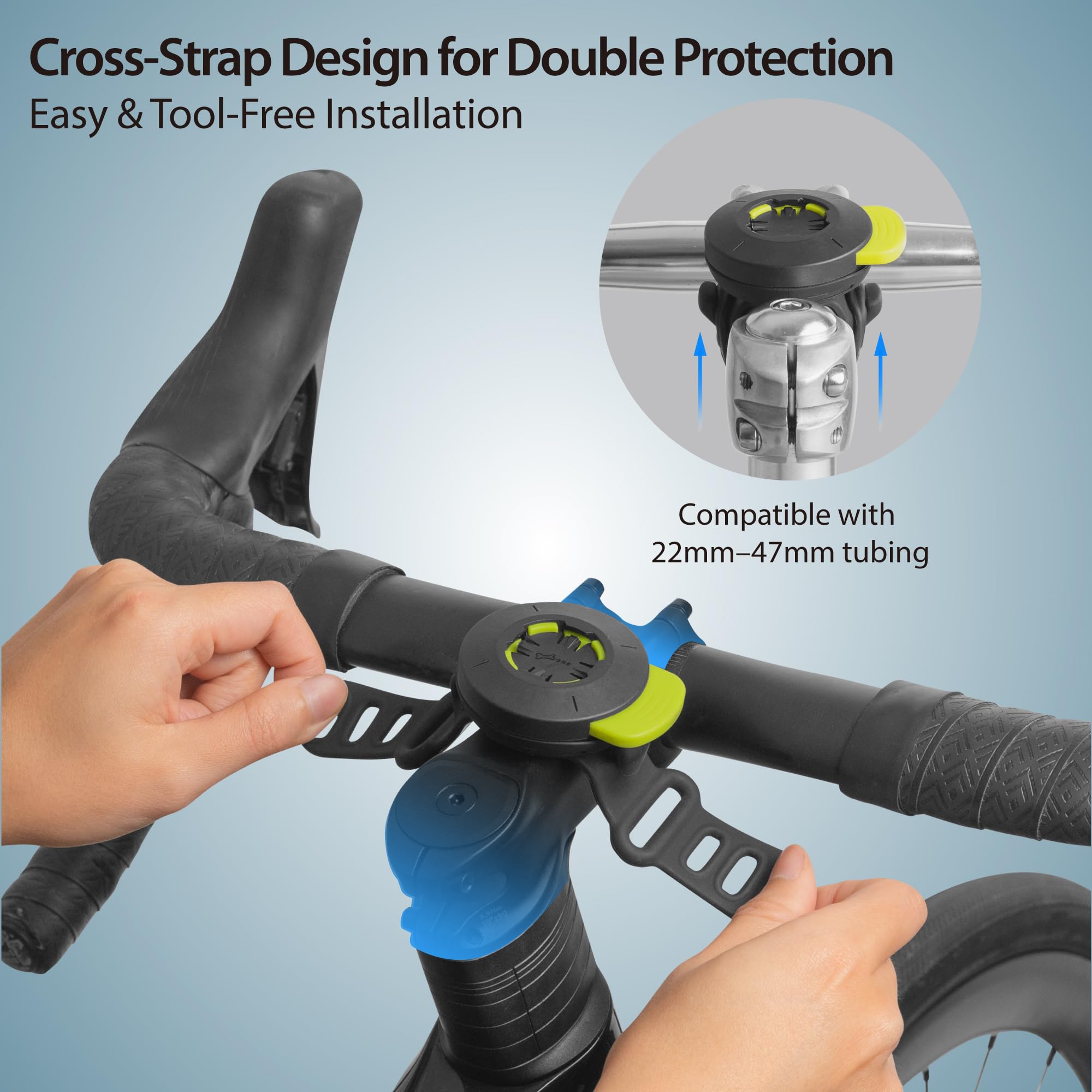 Magnetic Rotating Motorcycle Phone Mount