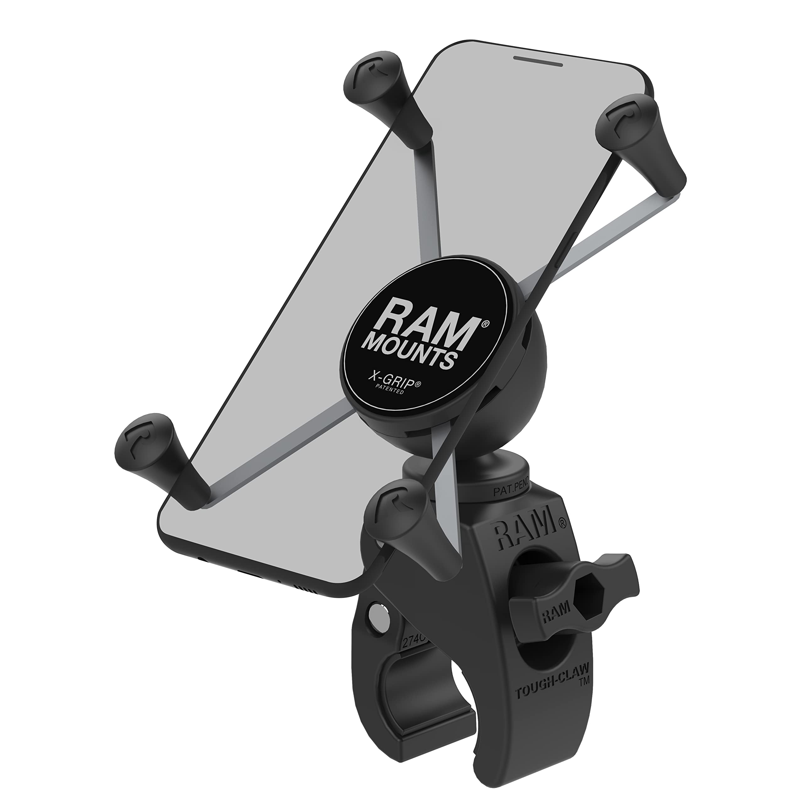 Universal Handlebar Phone Mount With Clamp Base