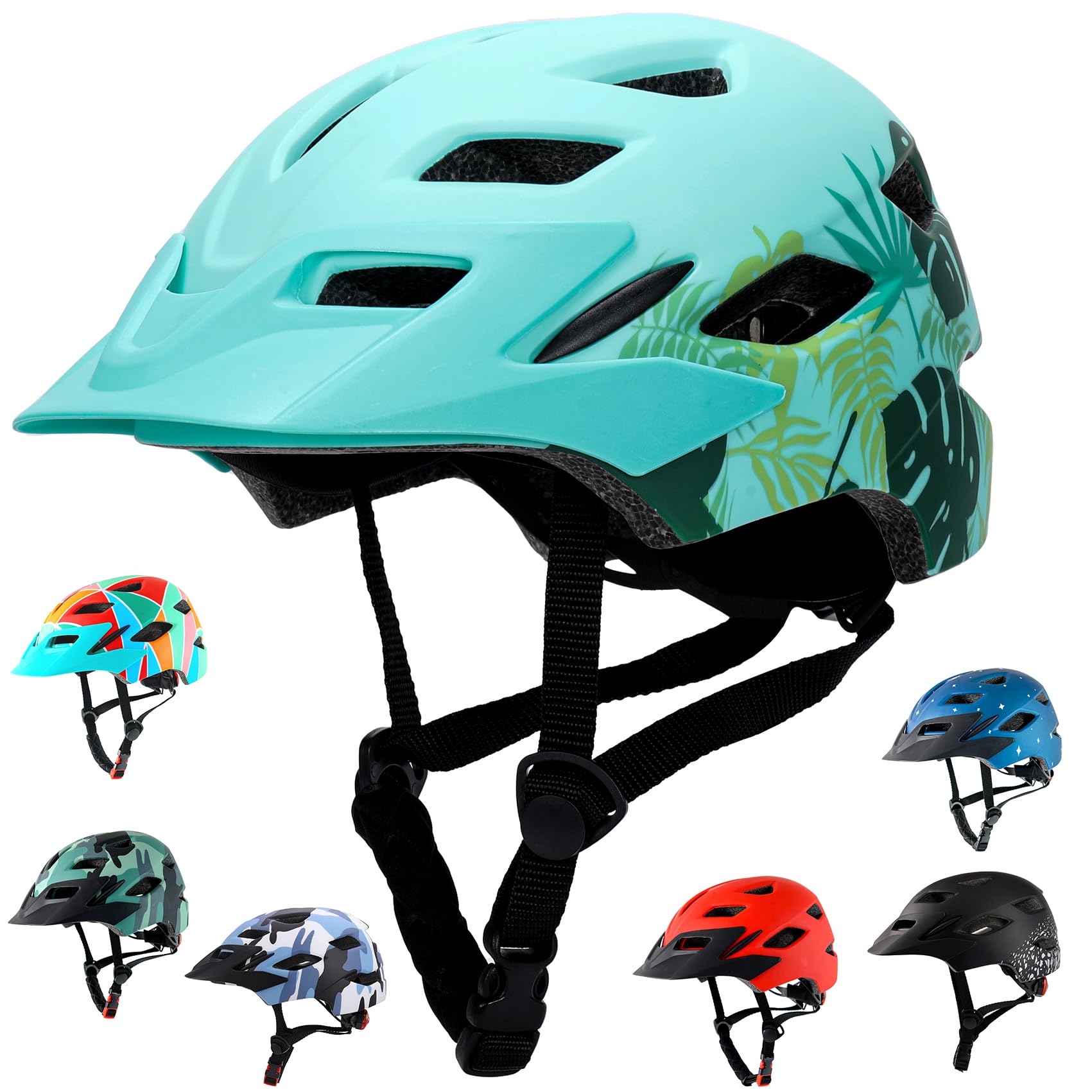 Kids Multi-Sport Helmet With LED Safety Light