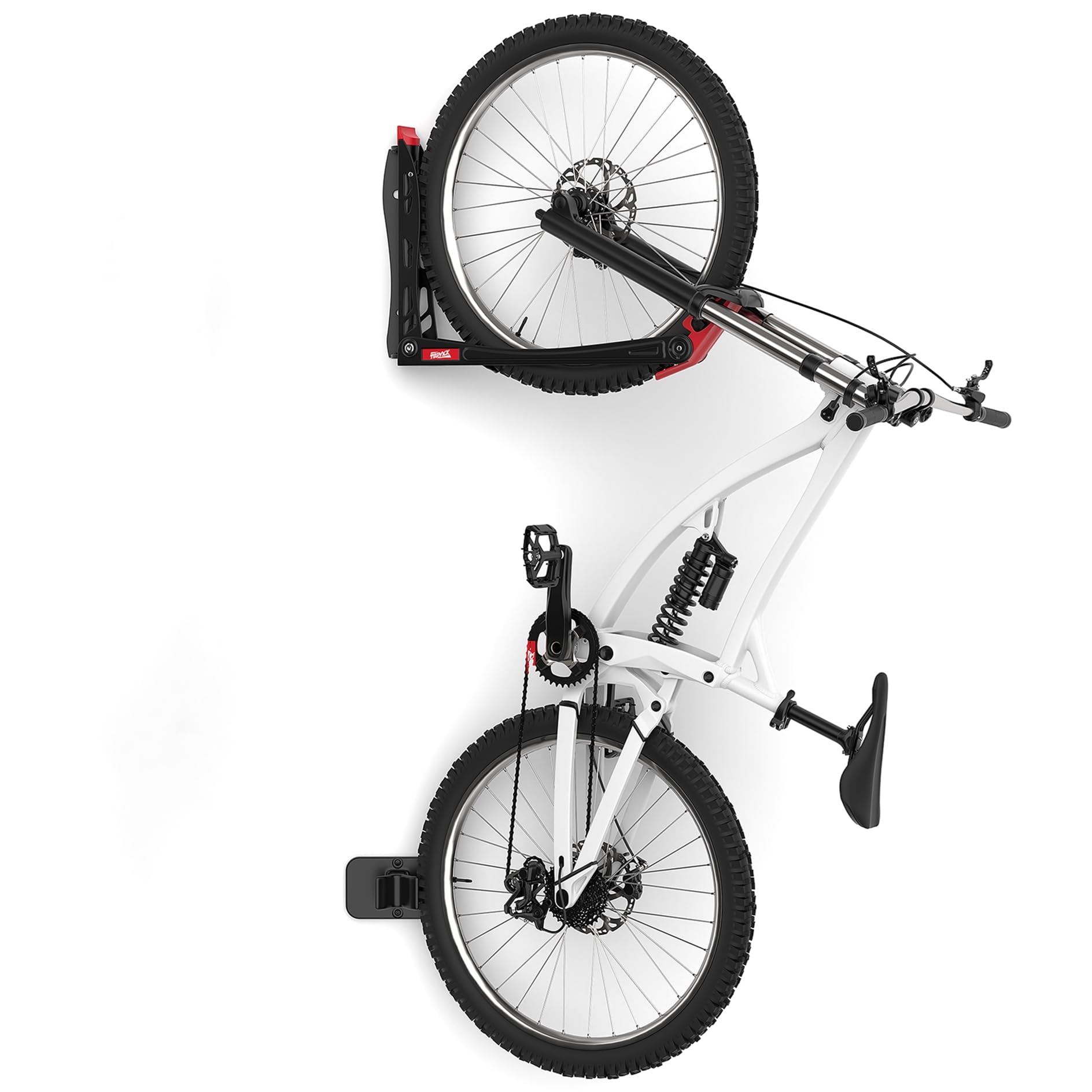 Swivel Wall-Mounted Vertical Bike Storage Rack
