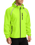 Men’s Packable Waterproof Cycling Rain Jacket