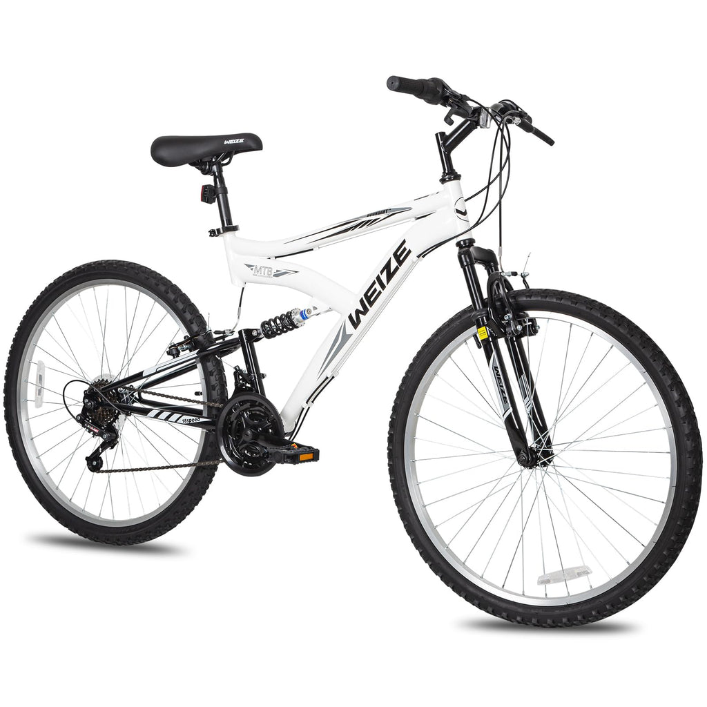 Dual Suspension Mountain Bike With Multi-Speed Gears