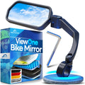 HD Glass Handlebar Bike Rear View Mirror