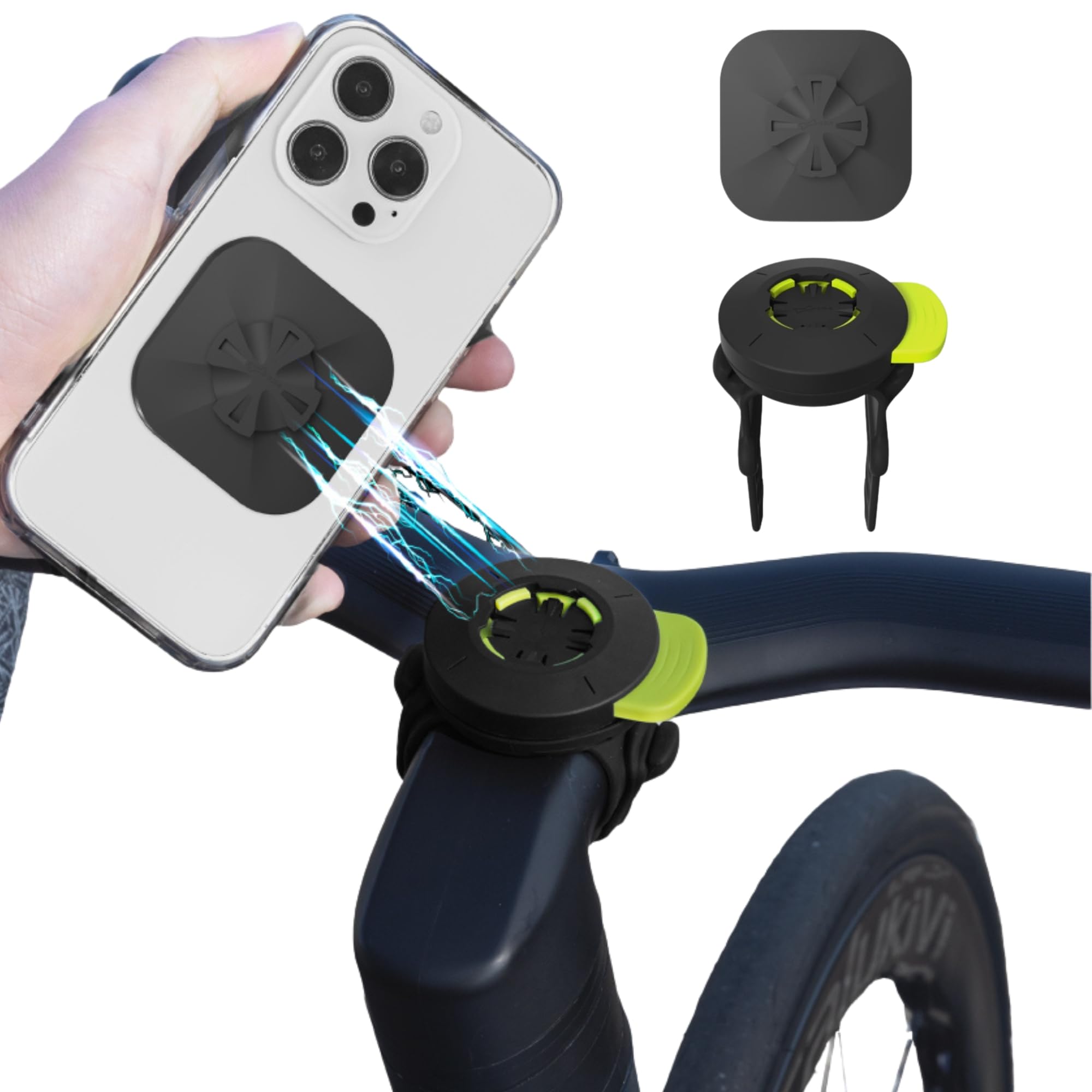 Magnetic Rotating Motorcycle Phone Mount