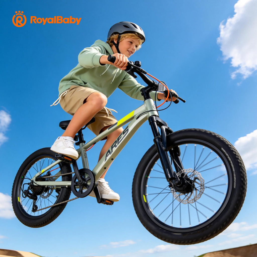 Kids Aluminum Mountain Bike With Front Suspension