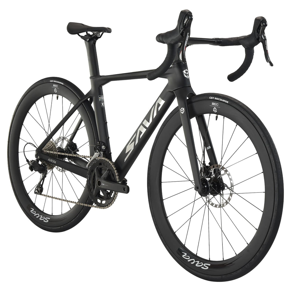 Carbon Road Bike With 24-Speed Shimano Drivetrain