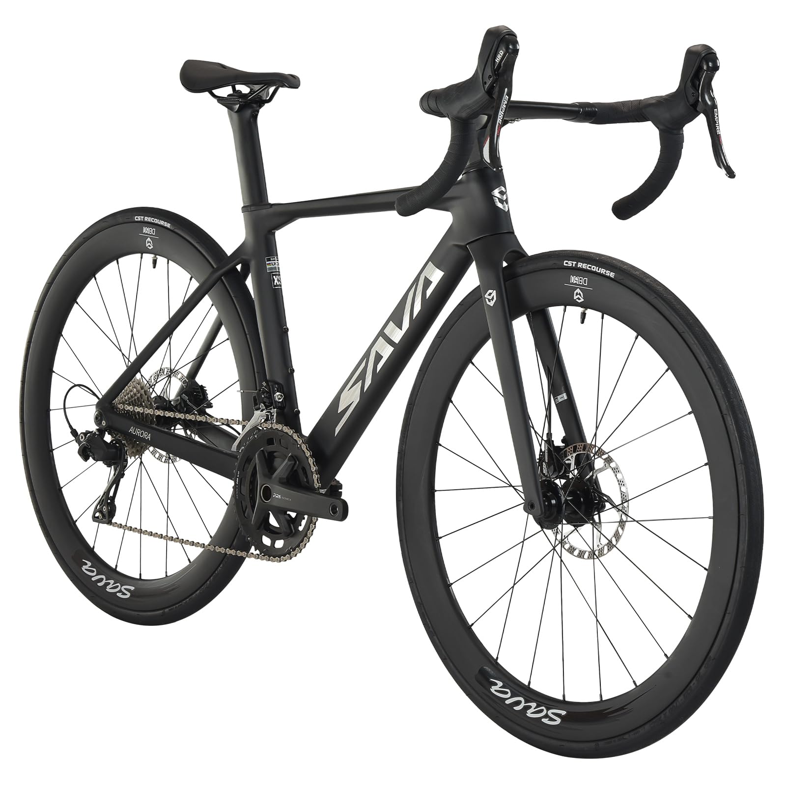 Carbon Road Bike With 24-Speed Shimano Drivetrain