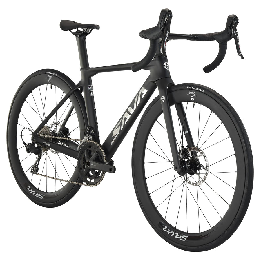 Carbon Road Bike With 24-Speed Shimano Drivetrain
