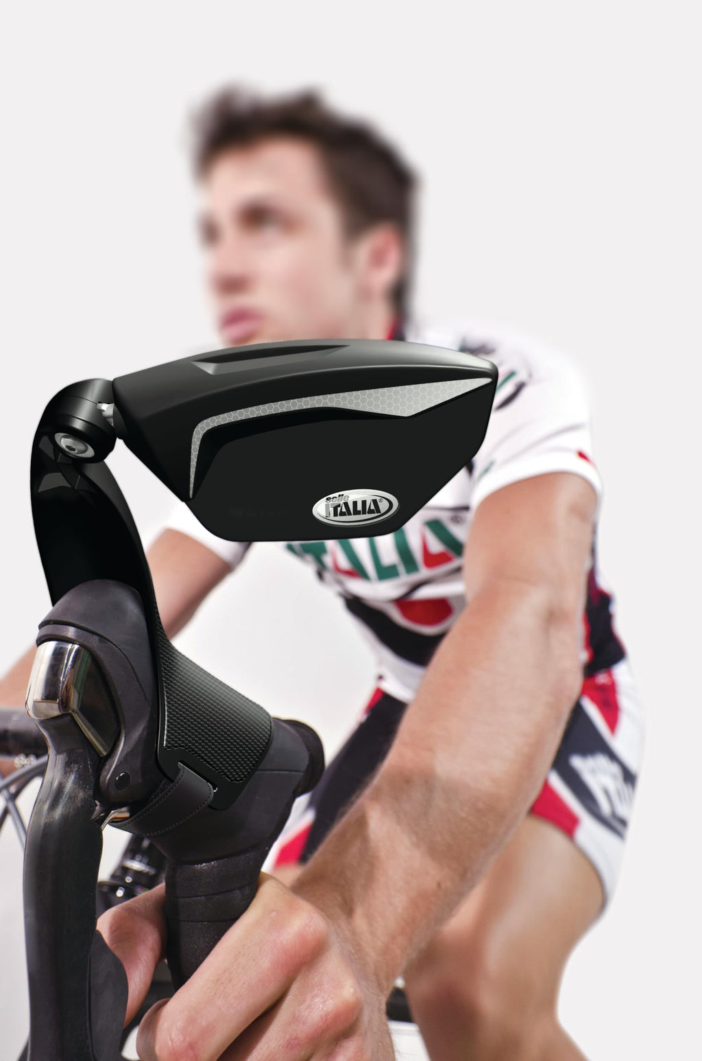 Carbon Handlebar Bike Mirror With Adjustable View