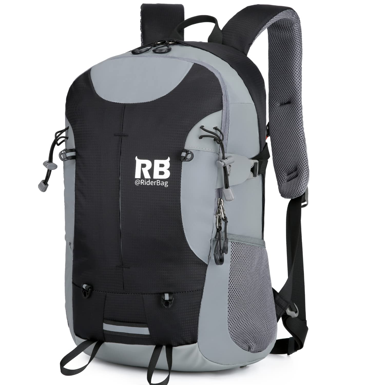 High-Visibility Reflective Rider Travel Backpack