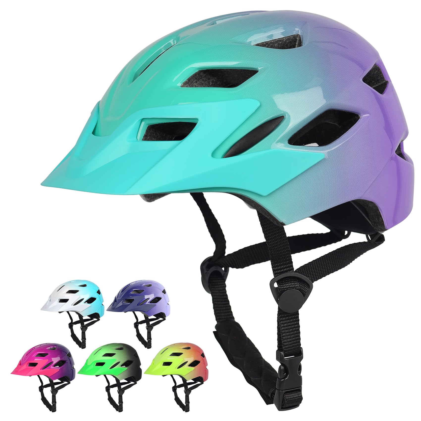 Kids Multi-Sport Helmet With LED Safety Light