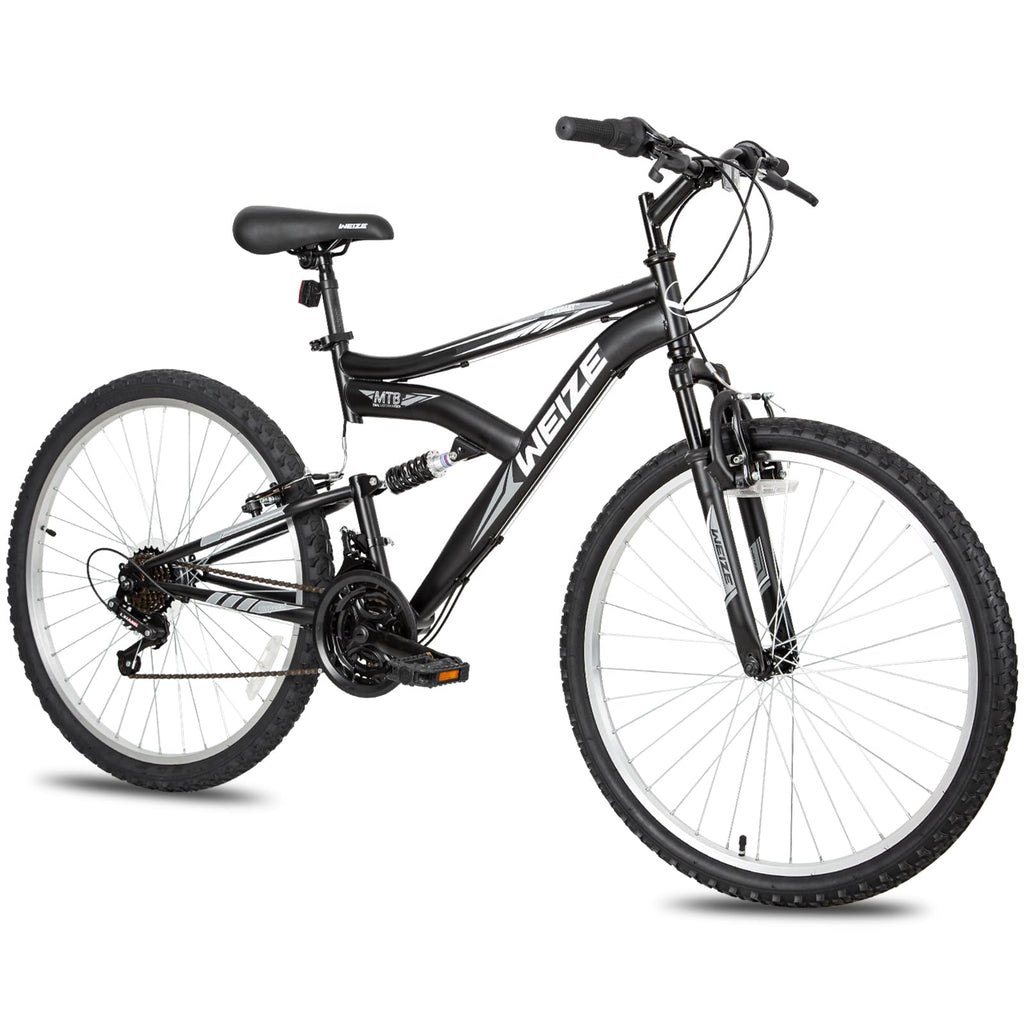 Dual Suspension Mountain Bike With Multi-Speed Gears