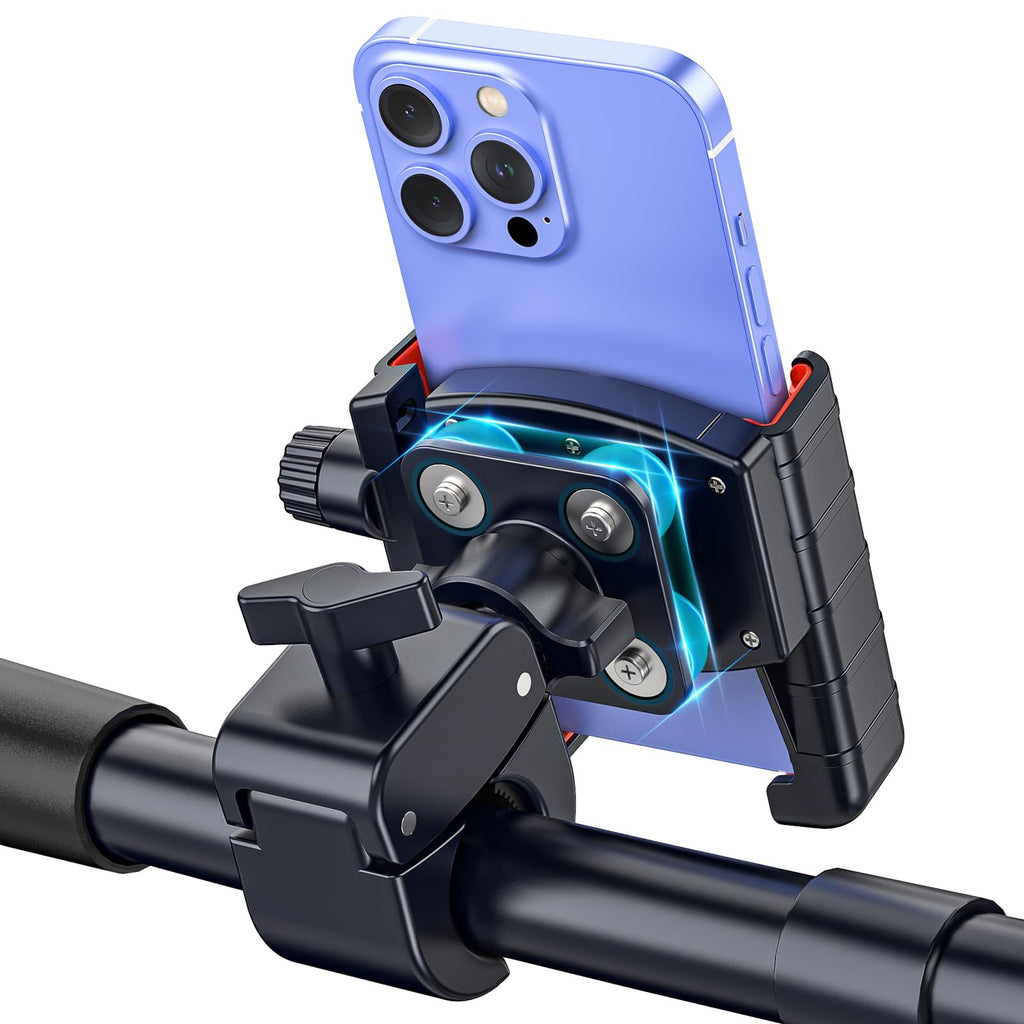 Shockproof Bike Phone Mount With Secure Lock