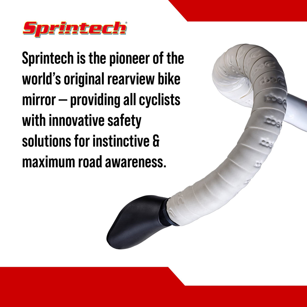 Adjustable Convex Bike Mirror For Drop Bars