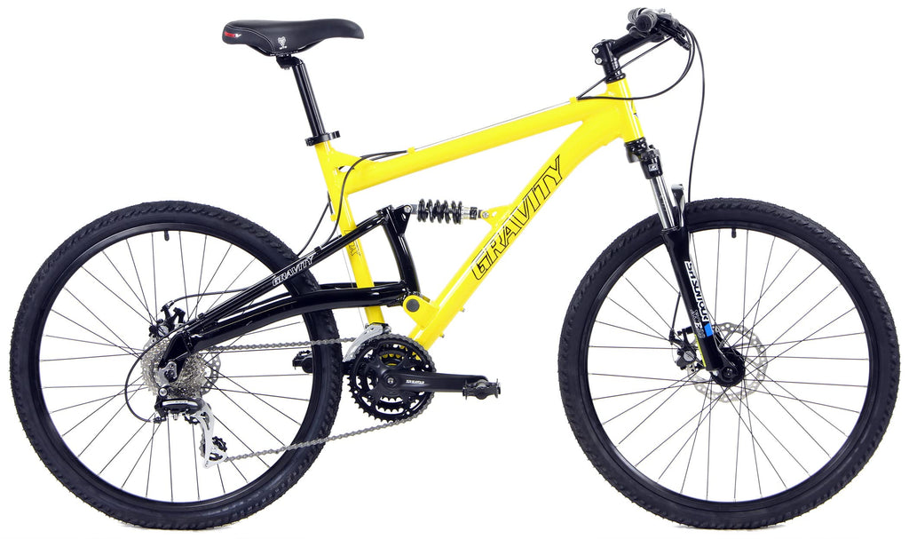 Full Suspension Mountain Bike With Disc Brakes
