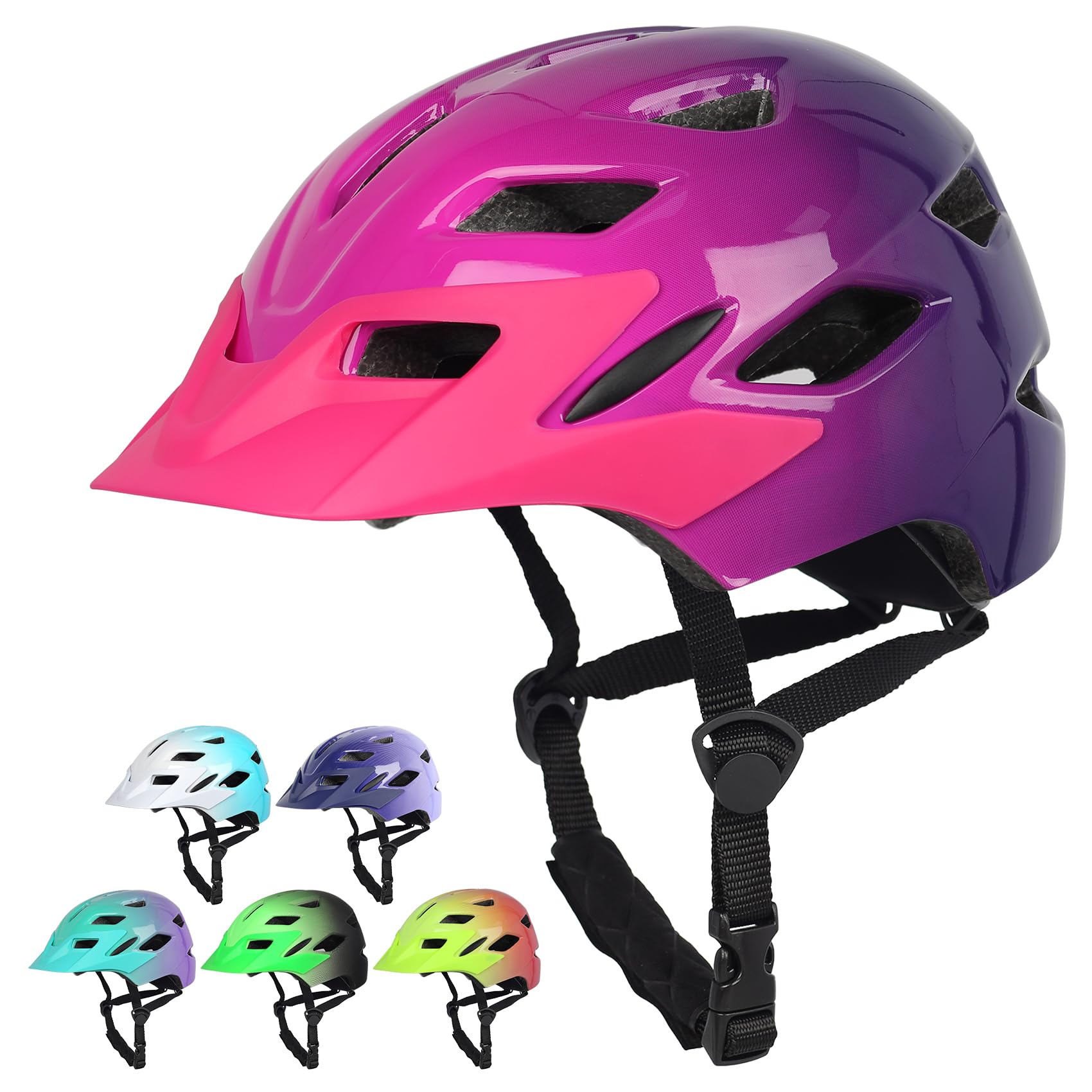 Kids Multi-Sport Helmet With LED Safety Light